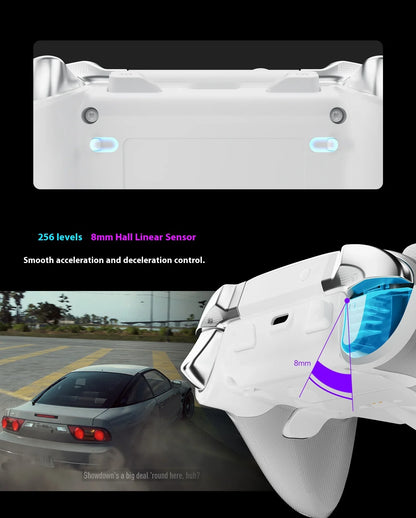 Bigbigwon Rainbow3 Wireless Game Controller Charging Base – RGB Magnetic Dock for PC Gaming