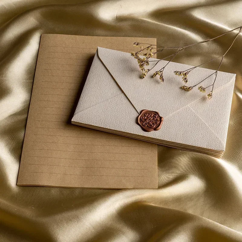 10pcs Window Envelopes : DIY Handmade Gift Packaging for Wedding Invitations, Cash, and Stationery