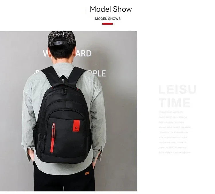 Classic Large Capacity Backpack - Stylish Student & Travel Outdoor Backpack