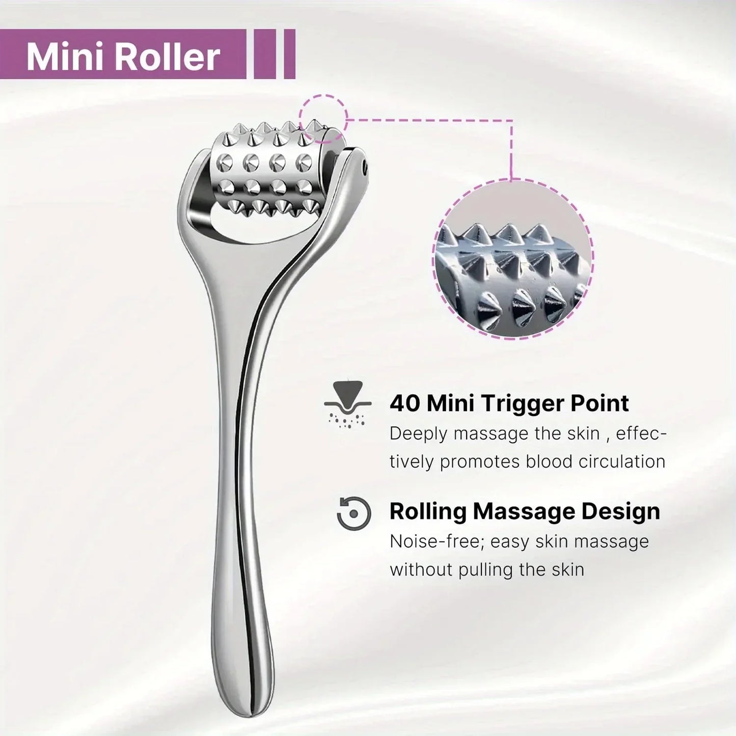 Newest Stainless Steel Full Body Ice Roller – Face & Eye Massager for Firming, Lifting, and Tightening Skin