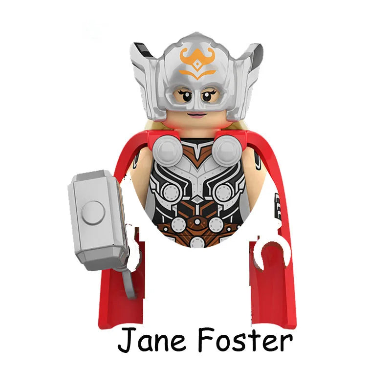Super Heroes Model Figure Blocks – Invisible Predator vs Alien Jungle Killer Construction Toy for Children