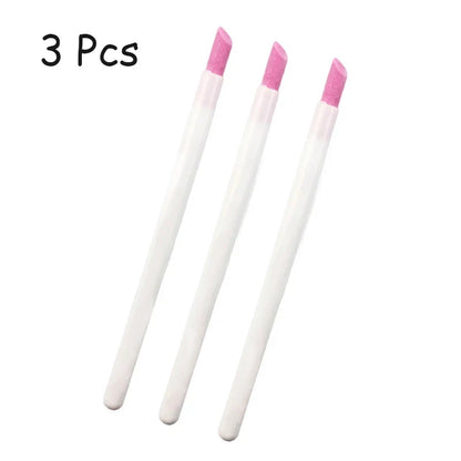 1/5Pcs Nail Art Quartz Grinding Pen - Cuticle Remover Tool for Gel Polish Manicure & Nail Care