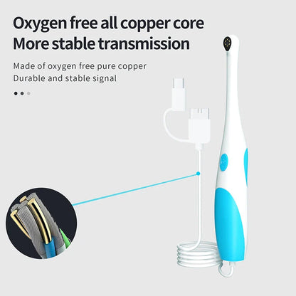 3 in 1 Endoscope Camera – HD Waterproof USB-C Borescope with LED Mobile Phone Lens