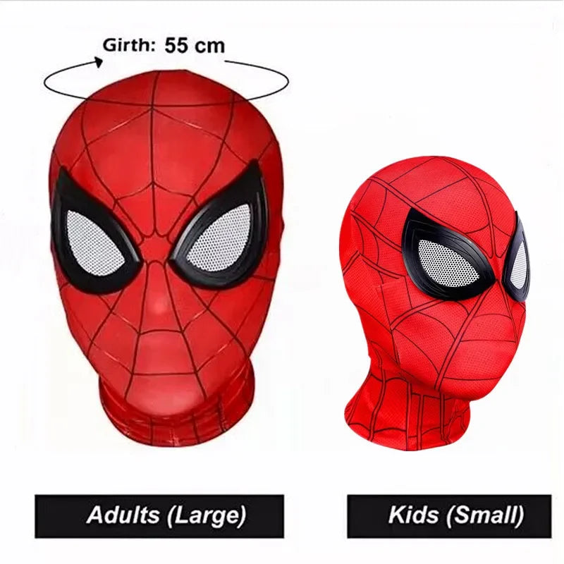 3D Spider Superhero Mask — Kids & Adult Cosplay for Halloween, Christmas & Parties