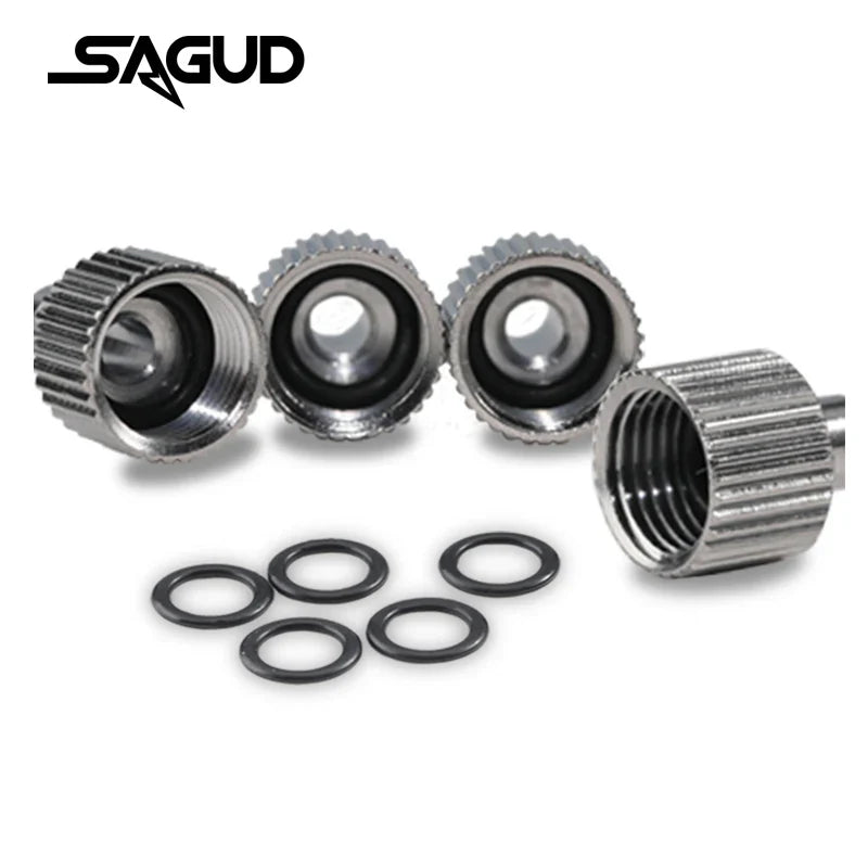 SAGUD Airbrush Quick Disconnect Kit – 1/8" Quick Release Fitting Adapter with 4 Extra Connectors for Hose & Airbrush Parts