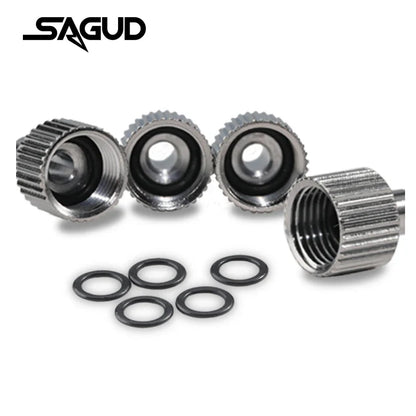 SAGUD Airbrush Quick Disconnect Kit – 1/8" Quick Release Fitting Adapter with 4 Extra Connectors for Hose & Airbrush Parts