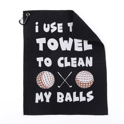 Golf Towel – Digital Print Logo, Super Absorbent & Soft Skin-Friendly Towel for Golf Course