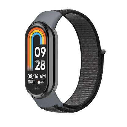 Nylon Sport Loop Strap for Xiaomi Mi Band 9 8 NFC – Replacement Wristband for Mi Band 7 6 5 4 3