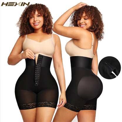 Women's High Waist Slimming Corset - Body Shaper Panties, BBL Shorts, Fitness Waist Trainer and Butt Lifter Shapewear
