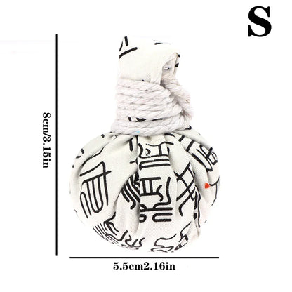 Herbal Hot Compress Massage Ball – Large Health Therapy for Cervical, Waist & Body Pain Relief