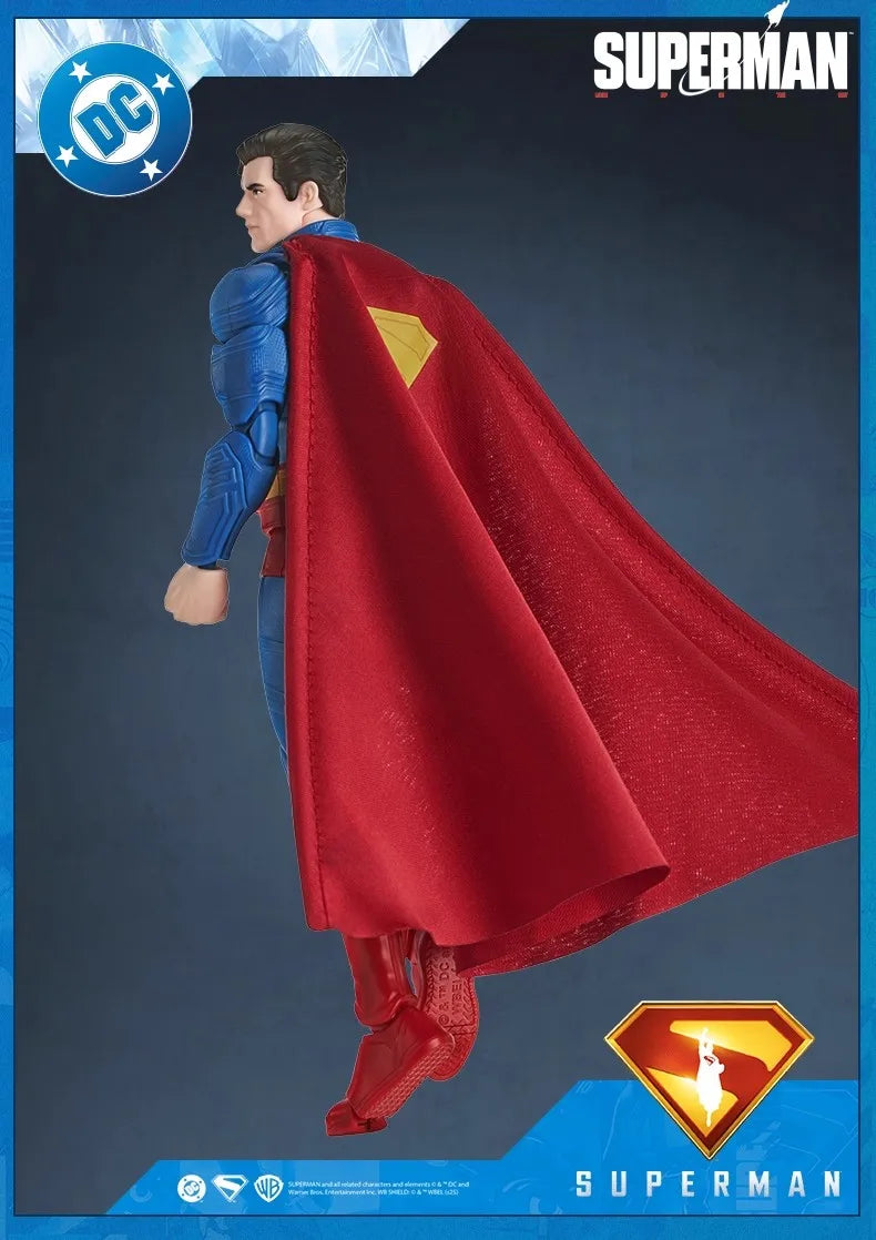 Blokees 2025 David Superman Action Figure – Classic Assemble Toy Model for Kids’ Collection & Gift