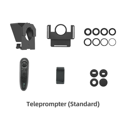 Ambitful Mini Teleprompter – Portable Phone & DSLR Recording Inscriber with Remote Control for Video