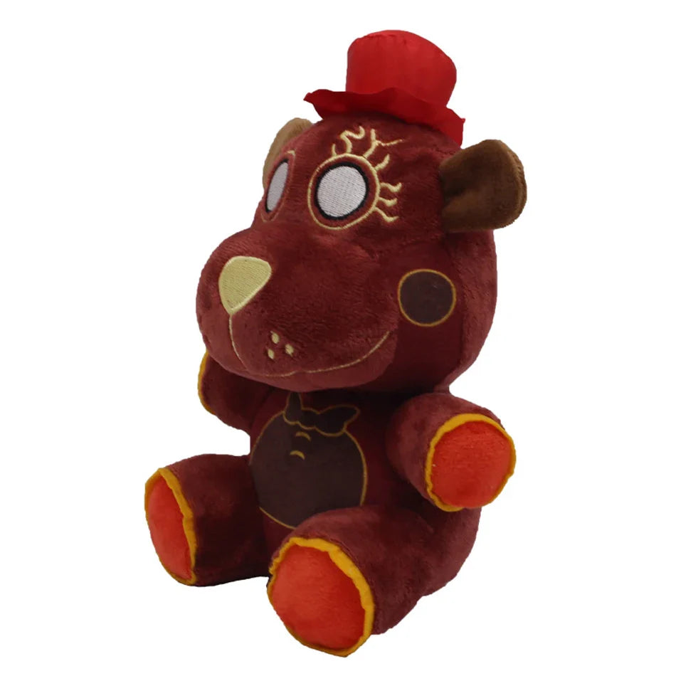 FNAF Freddy’s 18cm Plush Toy – Stuffed Bear & Rabbit Game Plush for Kids Birthday & Christmas Gift