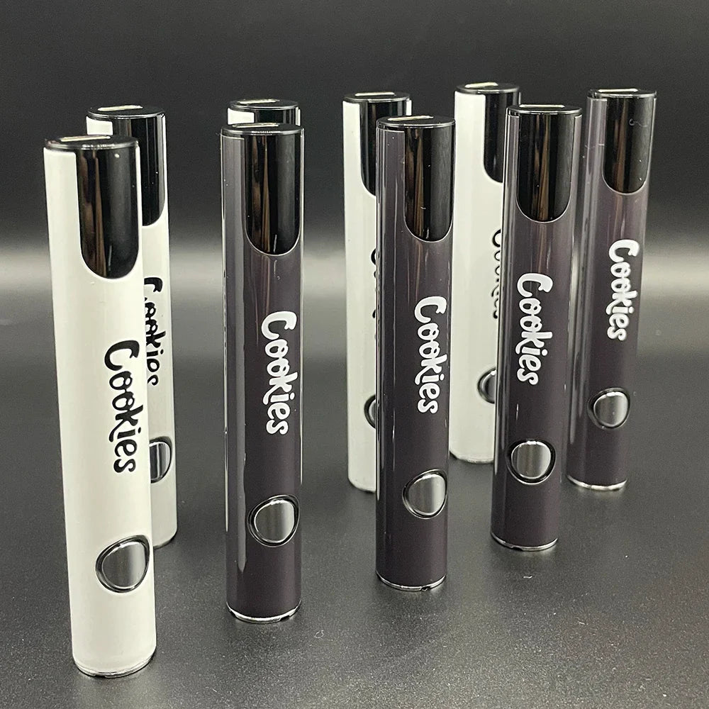 510 Thread Electric Soldering Iron – Welding Heating Tool Pen with LCD Display, Adjustable Voltage, 650mAh Battery for Cookies