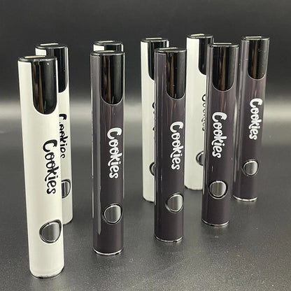 510 Thread Electric Soldering Iron – Welding Heating Tool Pen with LCD Display, Adjustable Voltage, 650mAh Battery for Cookies