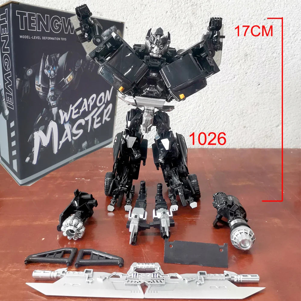 BAIWEI TW1026 Ironsheet Transformation Robot — SS14 Weapon Expert Truck to Car Action Figure (In Stock)