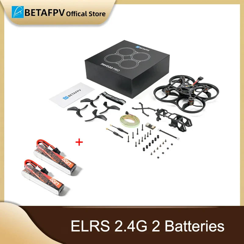 BETAFPV Pavo20 Pro Brushless Whoop Quadcopter 2025 – No HD Digital VTX & Camera