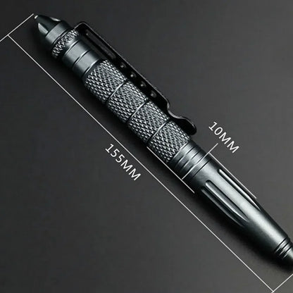 Military Tactical Pen — Multifunction Aluminum Survival & Emergency Glass Breaker