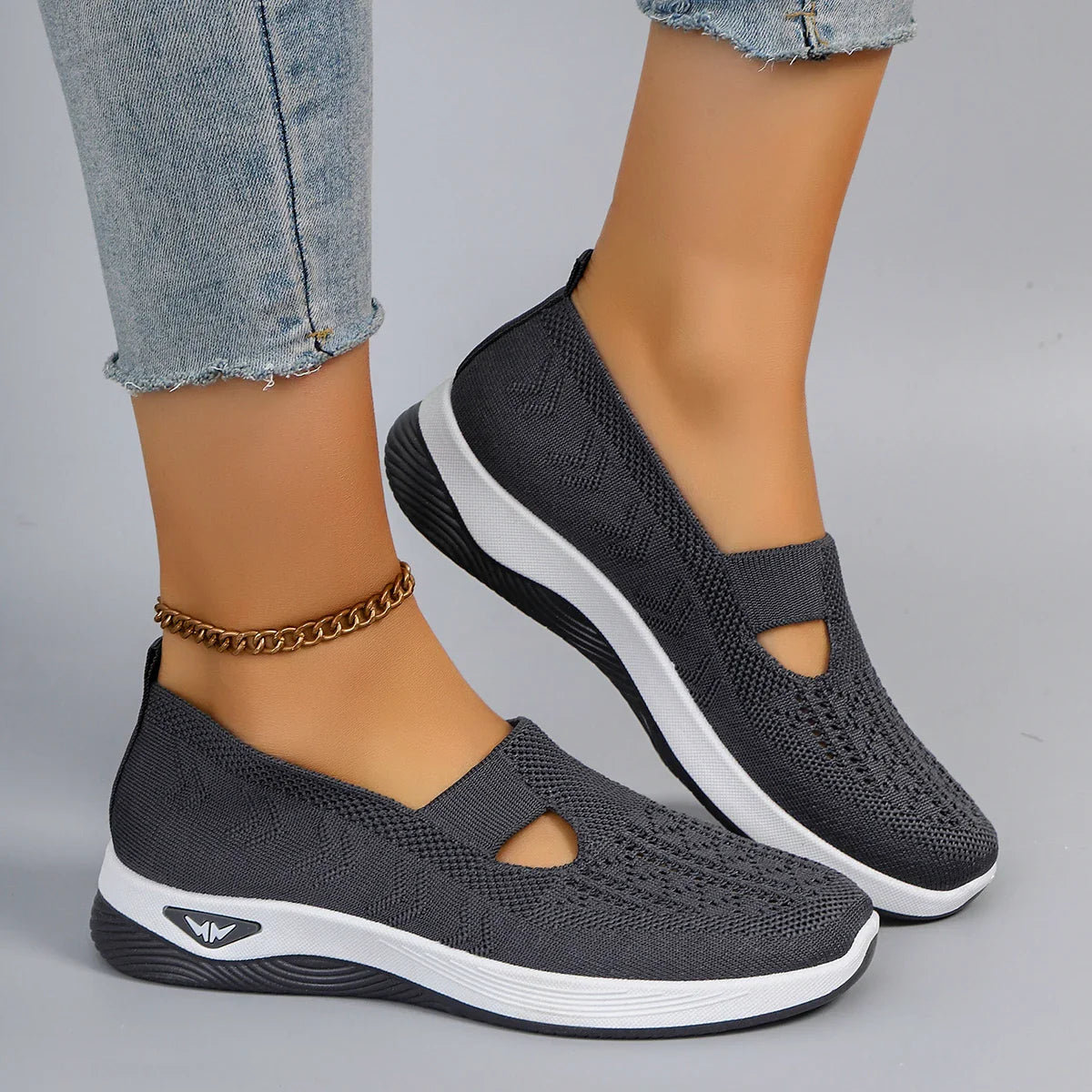 Spring Women's Sports Shoes – Breathable, Lightweight, Non-Slip, Wear-Resistant Casual Sneakers