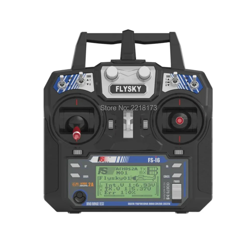 Flysky FS-i6 2.4G 6CH RC Transmitter — Compatible with FS-iA6 / FS-iA6B Receiver for Quadcopter DIY Drones