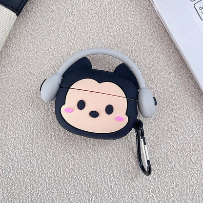 3D Cartoon Silicone Case for AirPods 1/2/3 & Pro 2 — Protective Wireless Earphone Charging Cover