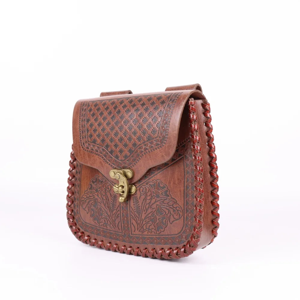 Medieval Viking Waist Bag – Retro Hanging Belt Coin Purse & Fanny Pack for Men, Women & Costume Props