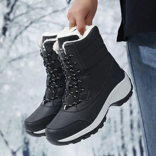 Women’s Snow Boots – Waterproof Fur-Lined Winter Ankle & Platform Boots, Non-Slip Wedges and Thigh-High Options