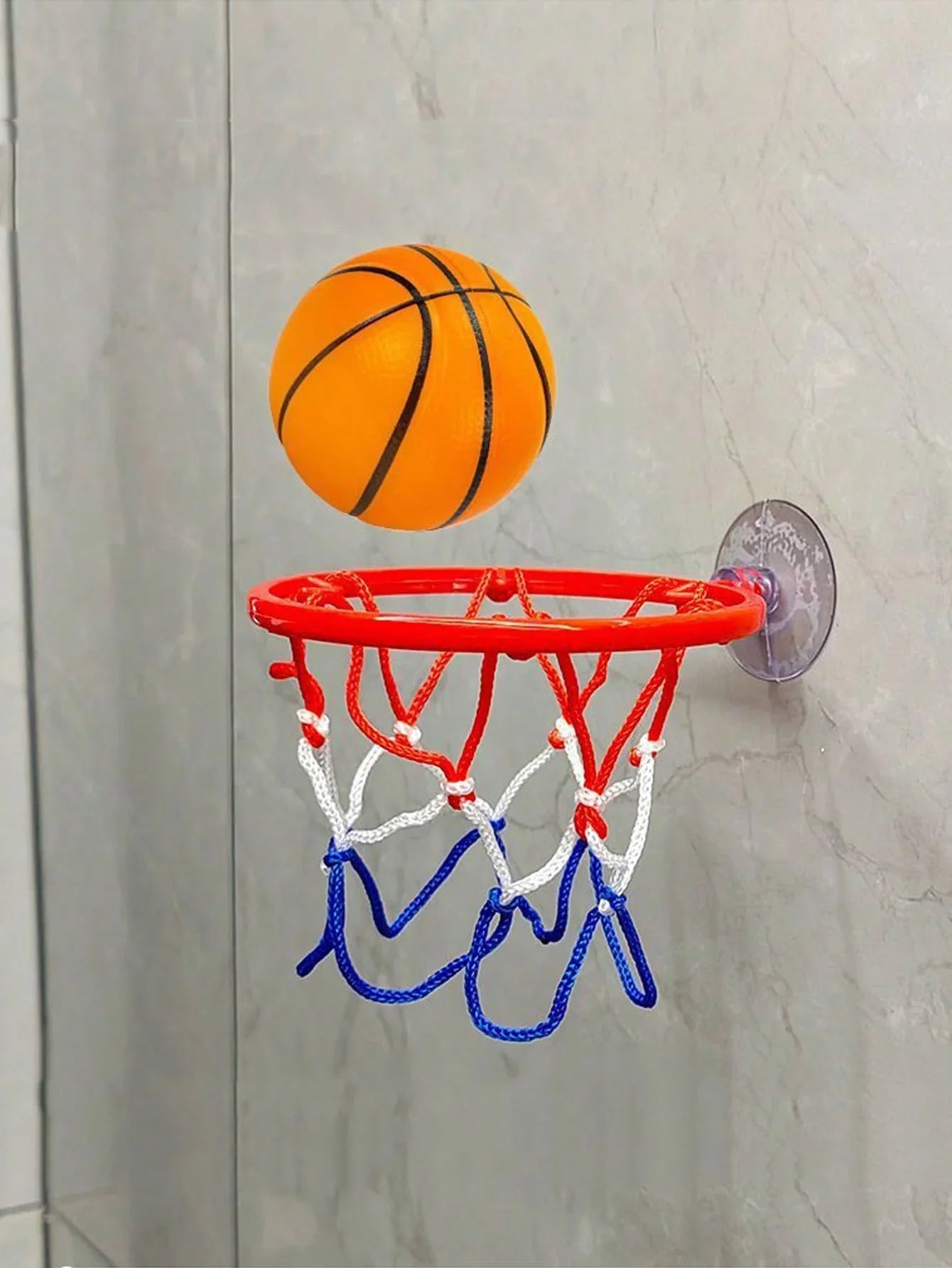 Small Basketball Set - Coordinated Wrist Solid Rubber Elastic Ball for Children's Exercise & Shooting Table Game Toy