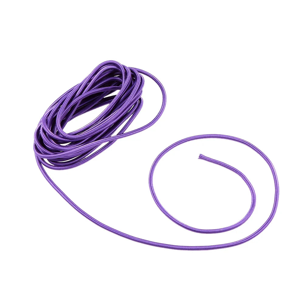 5 Meters 4mm/5mm Kayak Elastic Bungee Cord – Paddle Holder, Deck Rigging & Rear Securing Rope for Boats
