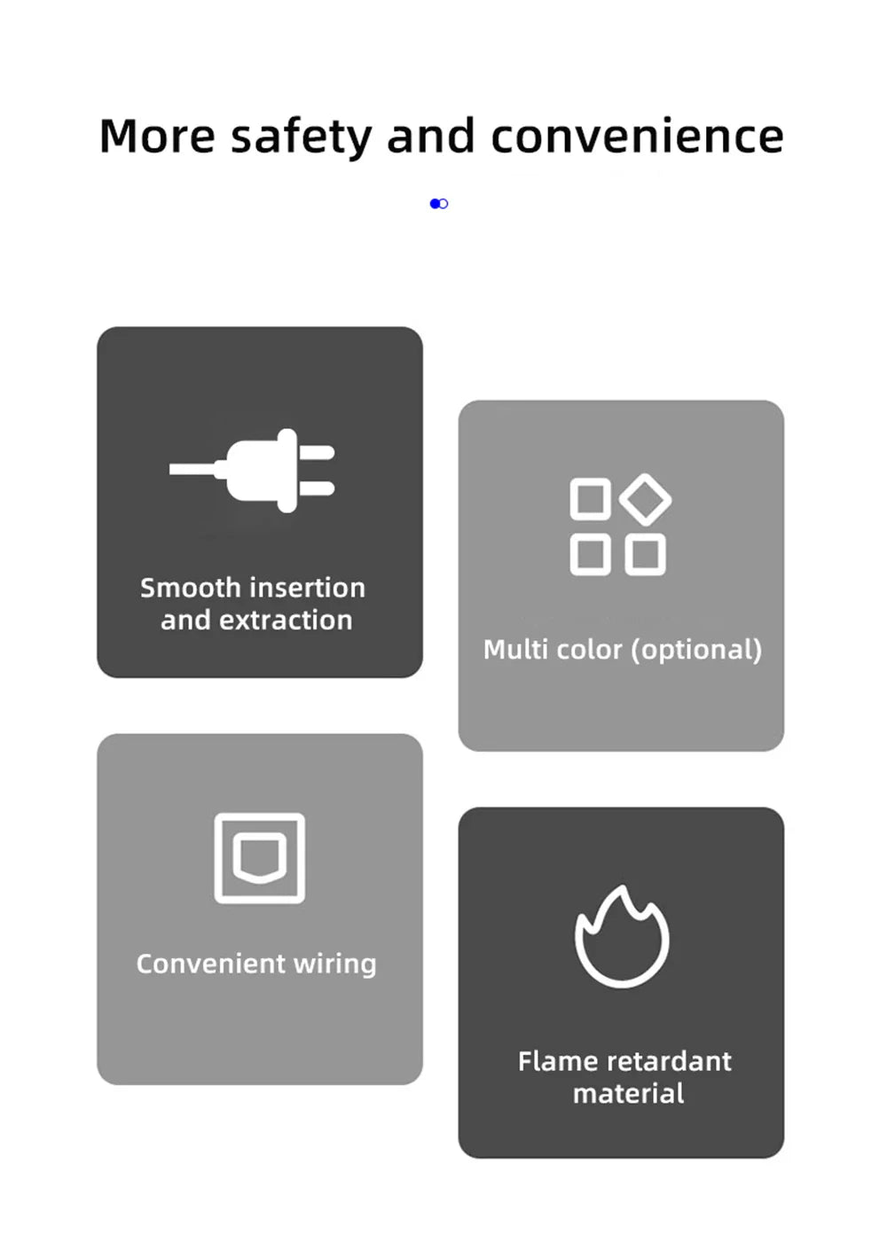 Herepow 118 Series Dual USB Wall Socket - Thailand & American Standard Smart Plug Adapter with Type-C 3.1A Fast Charging
