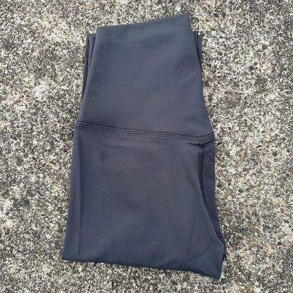 Women's High Waist Yoga Leggings - Soft Butter Fabric Fitness Pants With Back Waist Pocket For Gym & Sports Training