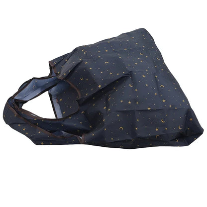 Thick Foldable Reusable Shopping Bag – Large Capacity Waterproof Eco-Friendly Grocery Storage Tote with Shoulder Strap for Supermarket & Travel Use