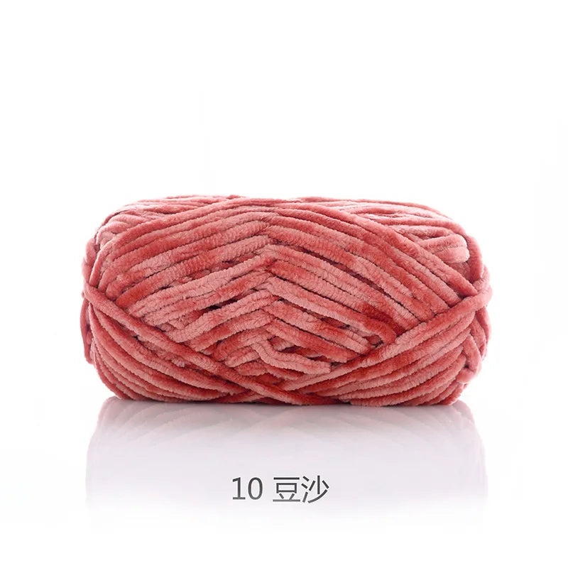 50g/Ball DIY Knitting Yarn – Soft Wool for Baby Scarf, Hat, Chunky Crochet Thread