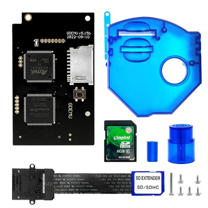 GDEMU V5.20 Optical Drive Simulation Board for SEGA Dreamcast – SD Extension for GDU DC VA1 Console