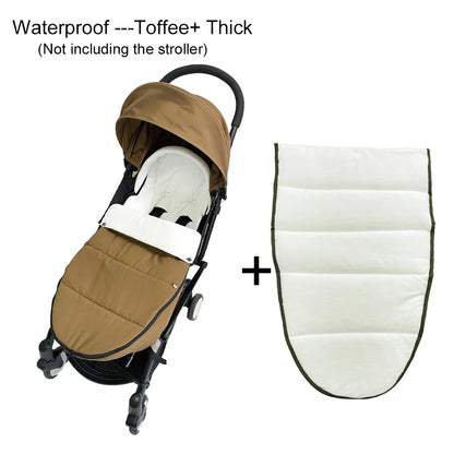 Universal Stroller Footmuff – Windproof, Waterproof & Thermal Warm, Compatible with YOYO & Bugaboo Strollers