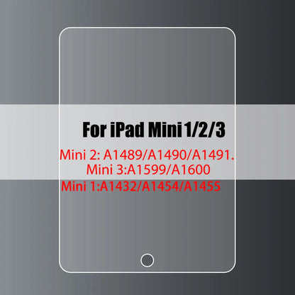 Tempered Glass Screen Protector for iPad 10.2, 9.7, 10.5, 10.9, Pro 11, New iPad 9/8/7/6/5, Air 4/3/2, Mini 2020-2022