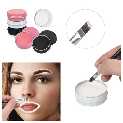 Tattoo Brow Paste – Microblading Eyebrow Marker & Permanent Makeup Mapping Tool for PMU Brow & Lip Shaping
