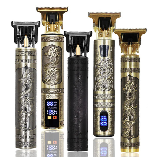 T9 Electric Hair Clipper & Beard Trimmer — 0mm Precision Body Hair Shaver for Men, Professional Haircut & Grooming