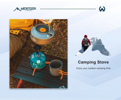 Outdoor Camping Gas Burner 3300W – Portable Stove for Survival, Bushcraft, and Tourist Kitchen