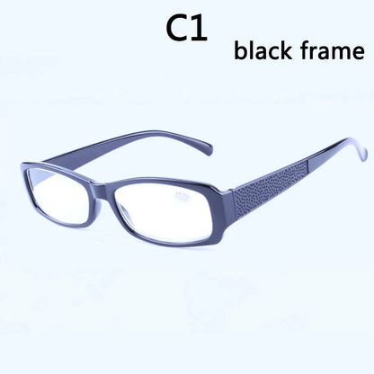 High Power Reading Glasses +400/+450/+500/+550/+600 – Unbreakable Presbyopic Eyewear for Farsighted Users