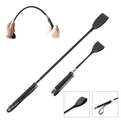 Horse Riding Crop Whip - Anti-Slip Grip Equestrian Training & Racing Tool