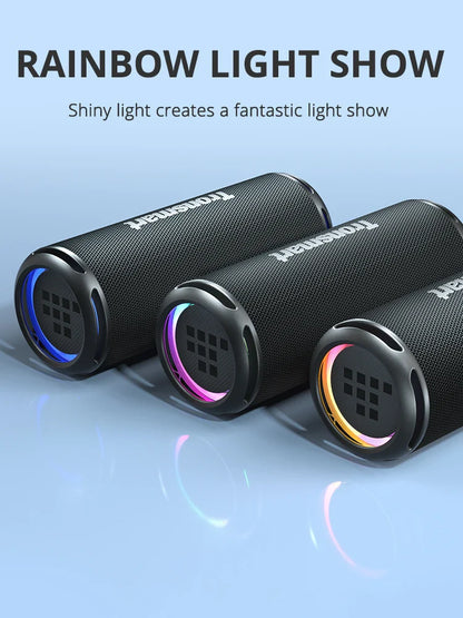 Tronsmart T7 Lite Bluetooth Speaker – Enhanced Bass, 24H Playtime, APP Control, IPX7 Waterproof Portable Speaker for Camping