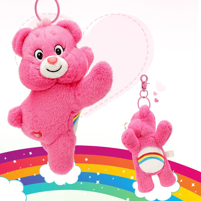 Genuine Care Bears Scented Plush Keychain – Stuffed Toy Bag Charm, Backpack Doll, Birthday & Christmas Gift for Kids