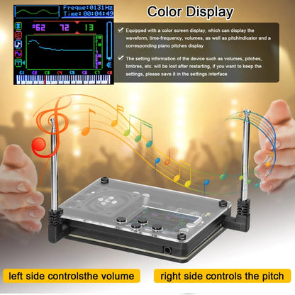 Theremin Musical Instrument – Fun & Novel Geek Gadget, Unique Gift for Boyfriend & Music Lovers