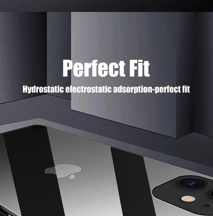 4-Pack Full Cover Hydrogel Screen Protectors for iPhone 11-15 Pro Max & Plus – Back Film, Not Glass