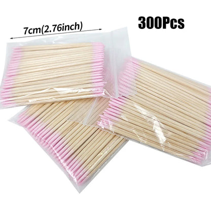 100–1000PCS Lint-Free Cotton Pads – Professional Nail Wipes for Gel Polish Removal & Nail Art Cleaning