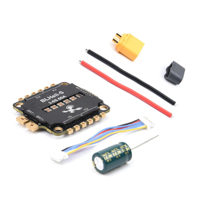 F7/F722 & F4/F405 Flight Controller Stack with 60A 4-in-1 ESC – 3-6S for 5–10” FPV Racing Drones