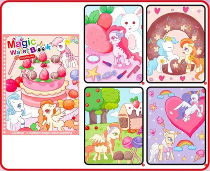 Magical Water Drawing Book – Reusable Montessori Coloring & Sensory Toy for Early Childhood Education