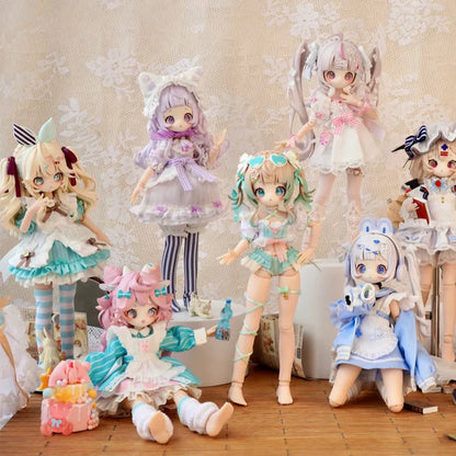 Wanmeng Sugary Girls 1/8Mjd Blind Box – Movable Doll Action Figure Collectible Toy Gift