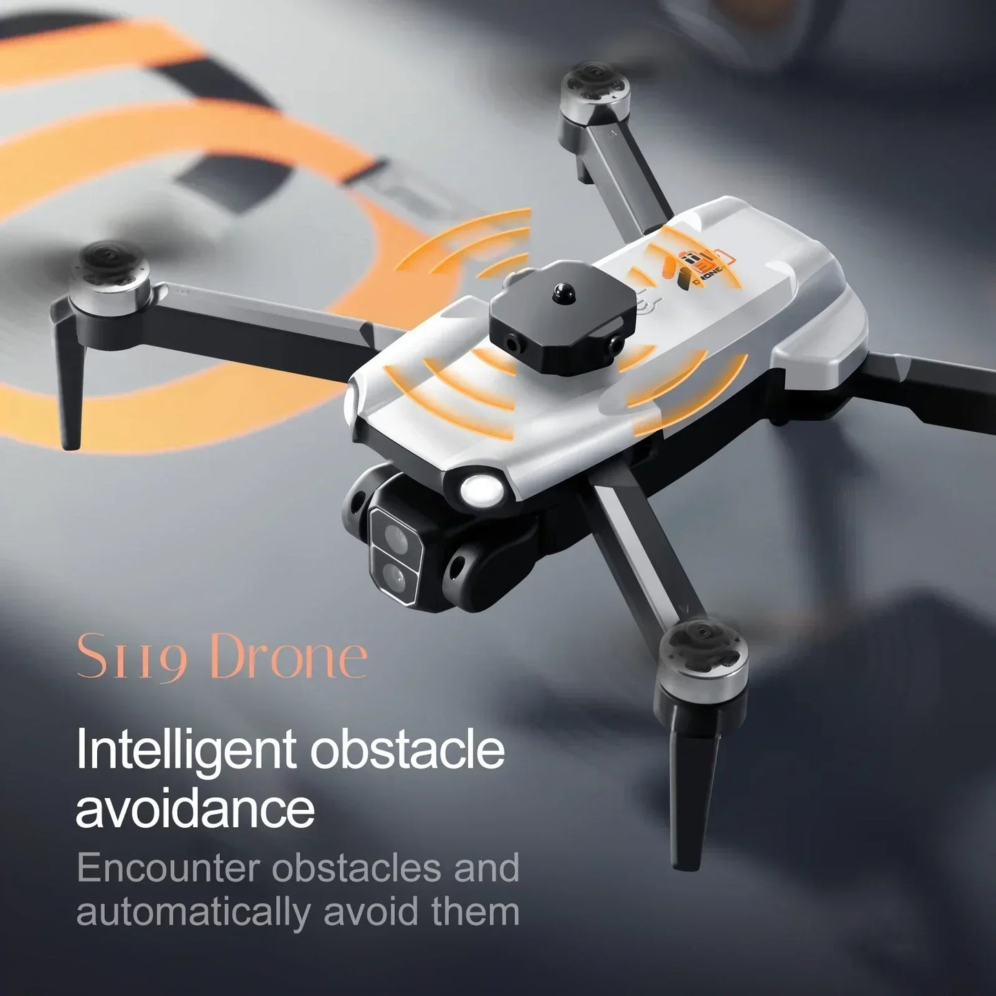 New S119 Mini Drone – 8K Dual Camera, 5G WIFI, Smart Obstacle Avoidance, FPV, Brushless Motor RC Quadcopter